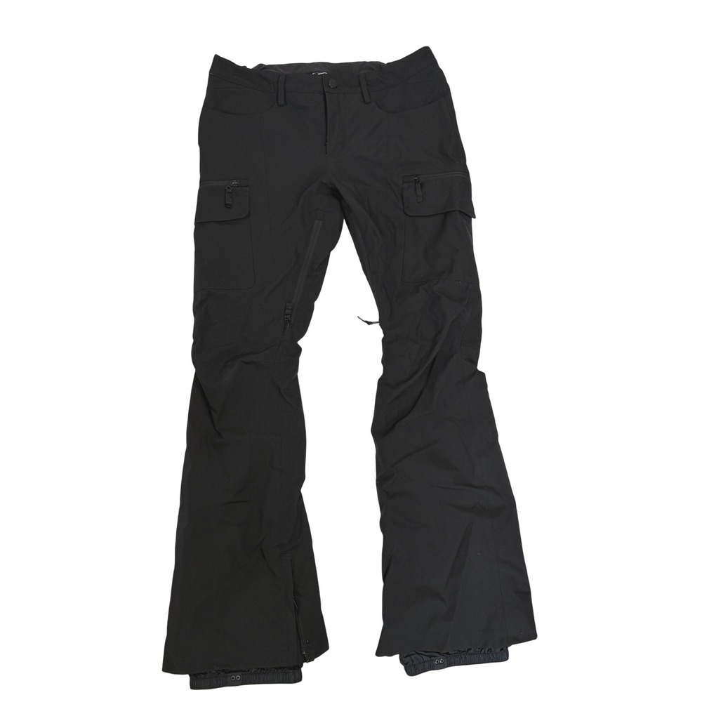 Burton Dryride Cargo Snow Pants Womens Medium Black Good Technical Utility